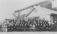 本大工町「長崎YMCA会館」献館式（1948年）